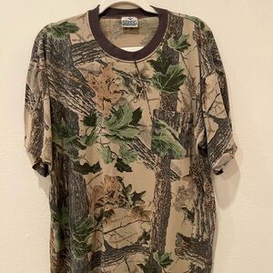 RedHead Men's Woodland Camo Short Sleeve Tee